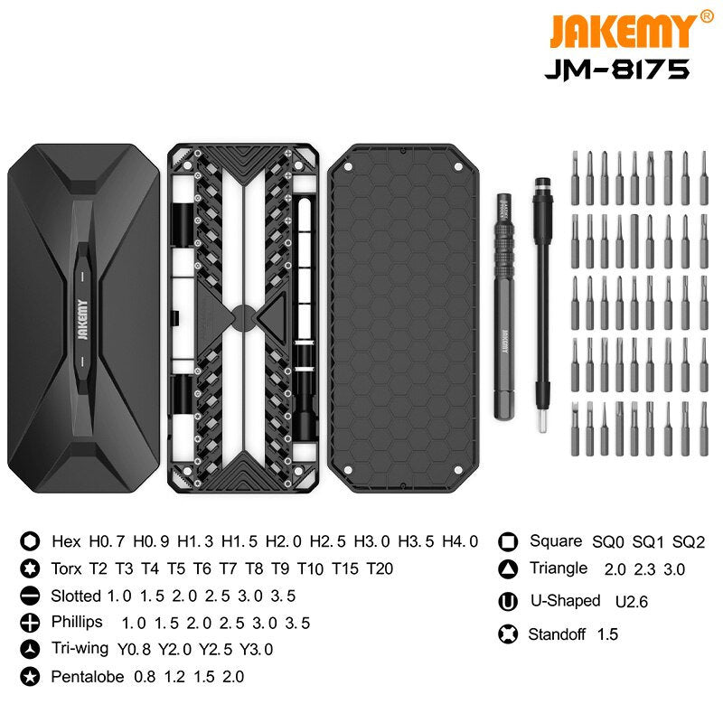 50-in-1 screwdriver kit