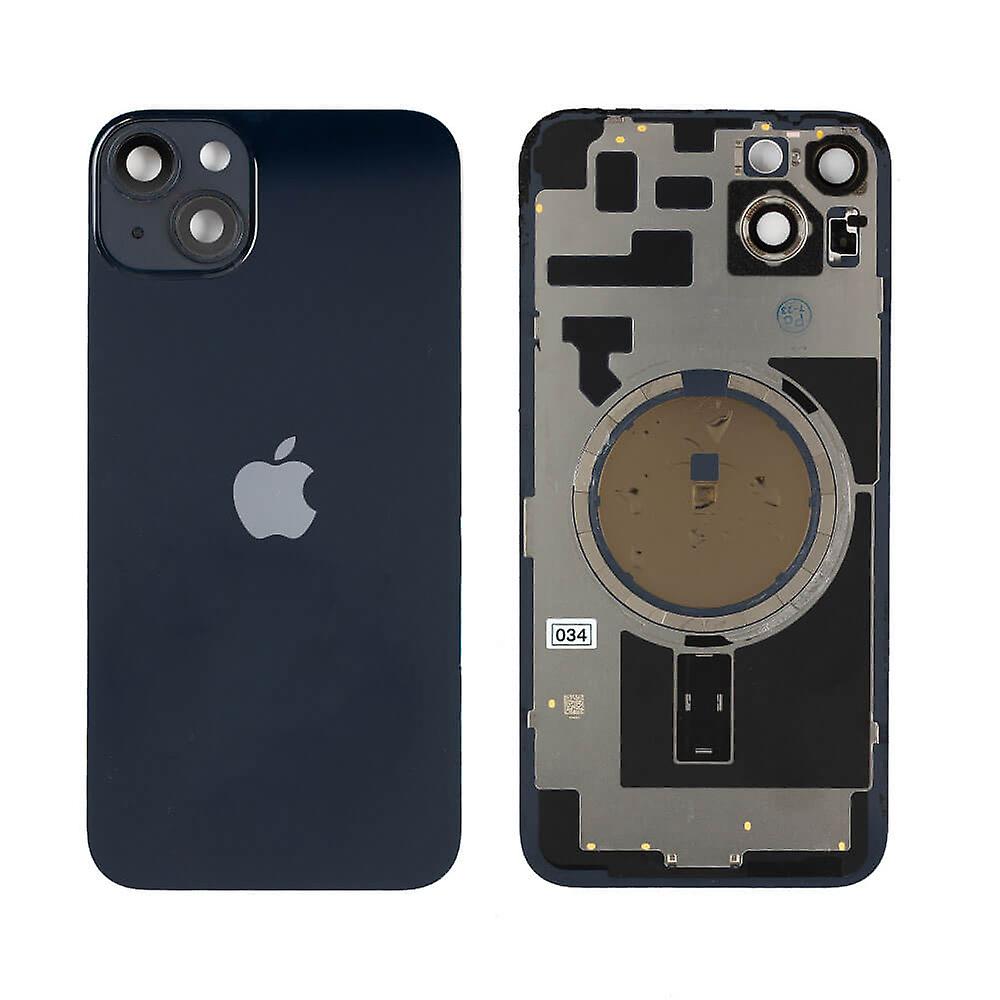 iPhone 14 Plus rear window with metal bracket and NFC magnets