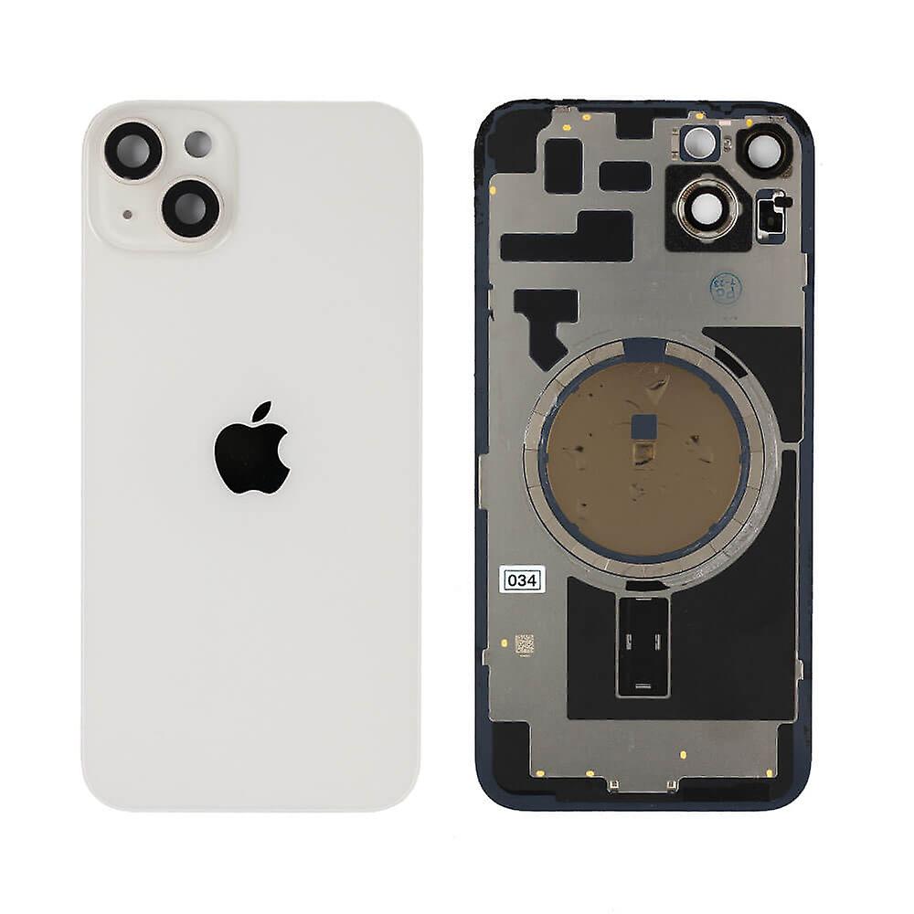 iPhone 14 Plus rear window with metal bracket and NFC magnets