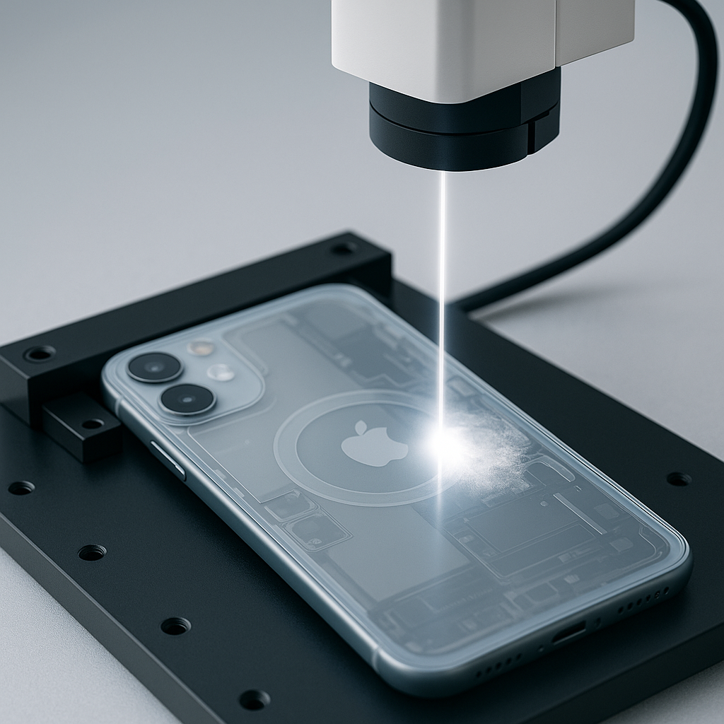 Passage laser
