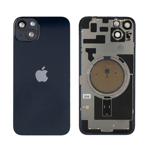iPhone 14 Plus rear window with metal bracket and NFC magnets